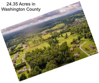 24.35 Acres in Washington County