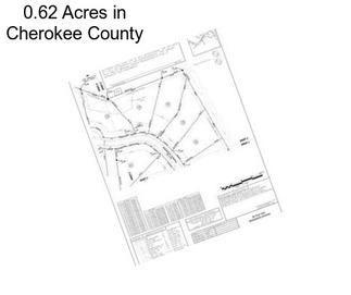 0.62 Acres in Cherokee County