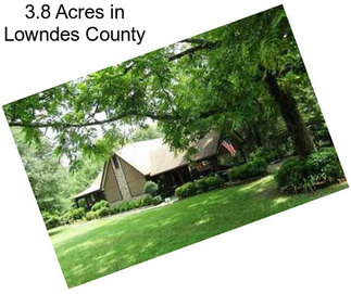 3.8 Acres in Lowndes County