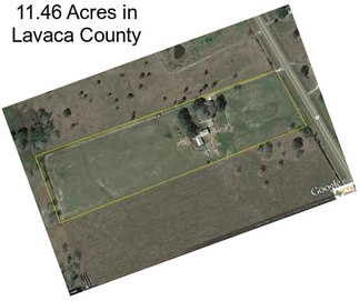 11.46 Acres in Lavaca County