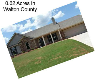 0.62 Acres in Walton County