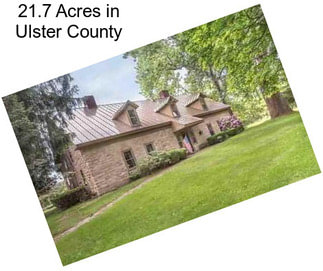 21.7 Acres in Ulster County