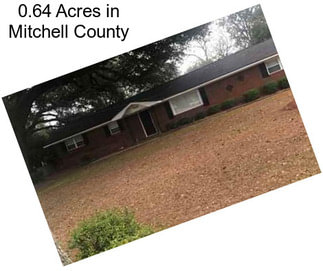 0.64 Acres in Mitchell County