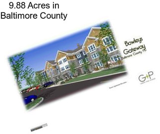 9.88 Acres in Baltimore County