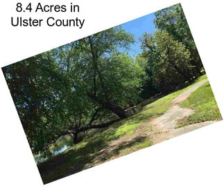 8.4 Acres in Ulster County