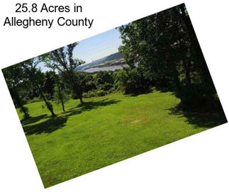 25.8 Acres in Allegheny County