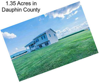 1.35 Acres in Dauphin County
