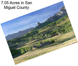 7.05 Acres in San Miguel County