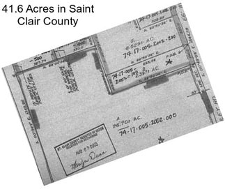 41.6 Acres in Saint Clair County