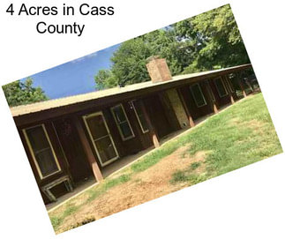 4 Acres in Cass County