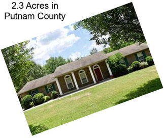 2.3 Acres in Putnam County