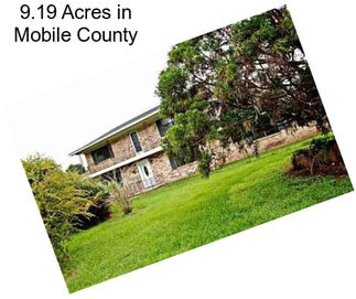 9.19 Acres in Mobile County
