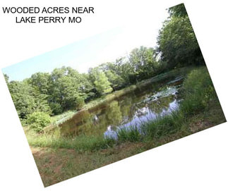 WOODED ACRES NEAR LAKE PERRY MO