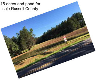 15 acres and pond for sale Russell County
