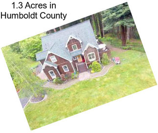 1.3 Acres in Humboldt County