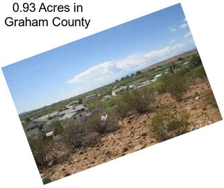 0.93 Acres in Graham County