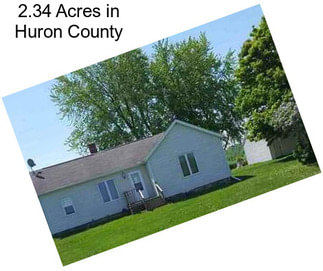 2.34 Acres in Huron County