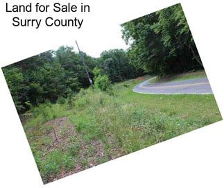 Land for Sale in Surry County