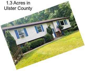 1.3 Acres in Ulster County