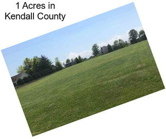 1 Acres in Kendall County