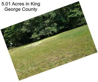 5.01 Acres in King George County