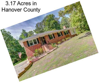 3.17 Acres in Hanover County