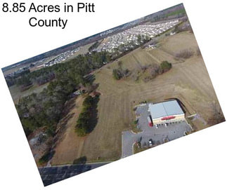 8.85 Acres in Pitt County