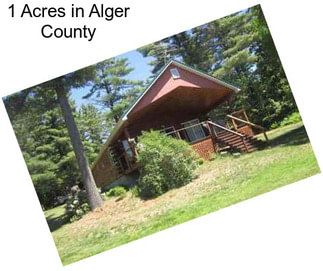 1 Acres in Alger County