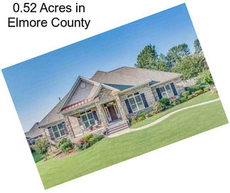 0.52 Acres in Elmore County