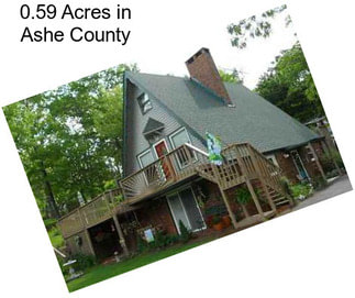 0.59 Acres in Ashe County