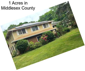 1 Acres in Middlesex County