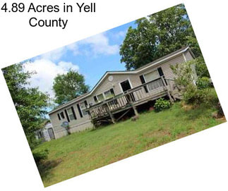 4.89 Acres in Yell County