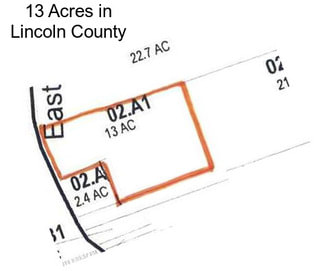 13 Acres in Lincoln County