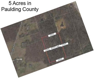 5 Acres in Paulding County