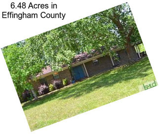 6.48 Acres in Effingham County