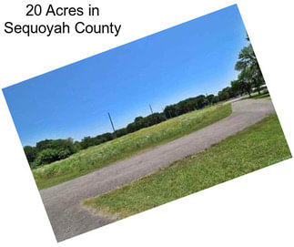 20 Acres in Sequoyah County