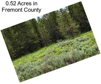 0.52 Acres in Fremont County