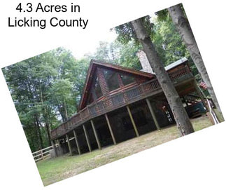 4.3 Acres in Licking County