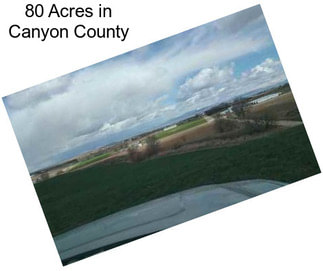 80 Acres in Canyon County