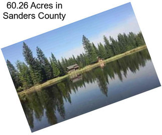 60.26 Acres in Sanders County