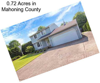 0.72 Acres in Mahoning County