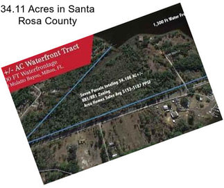 34.11 Acres in Santa Rosa County