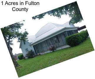 1 Acres in Fulton County