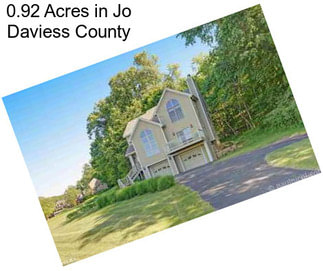 0.92 Acres in Jo Daviess County