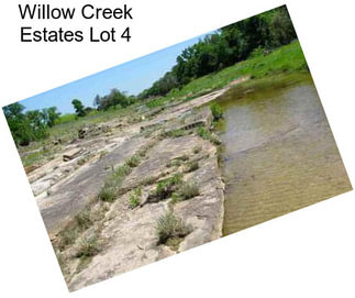 Willow Creek Estates Lot 4