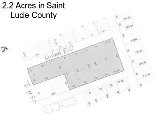 2.2 Acres in Saint Lucie County