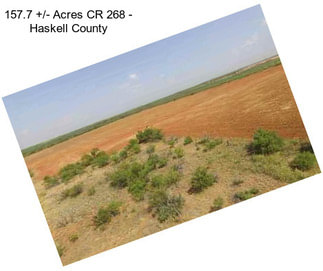 157.7 +/- Acres CR 268 - Haskell County