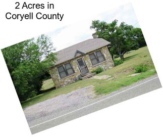 2 Acres in Coryell County