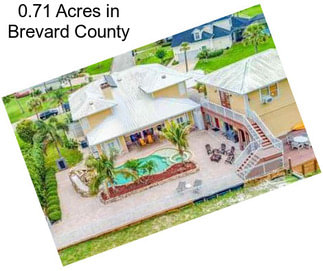 0.71 Acres in Brevard County