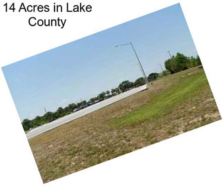 14 Acres in Lake County